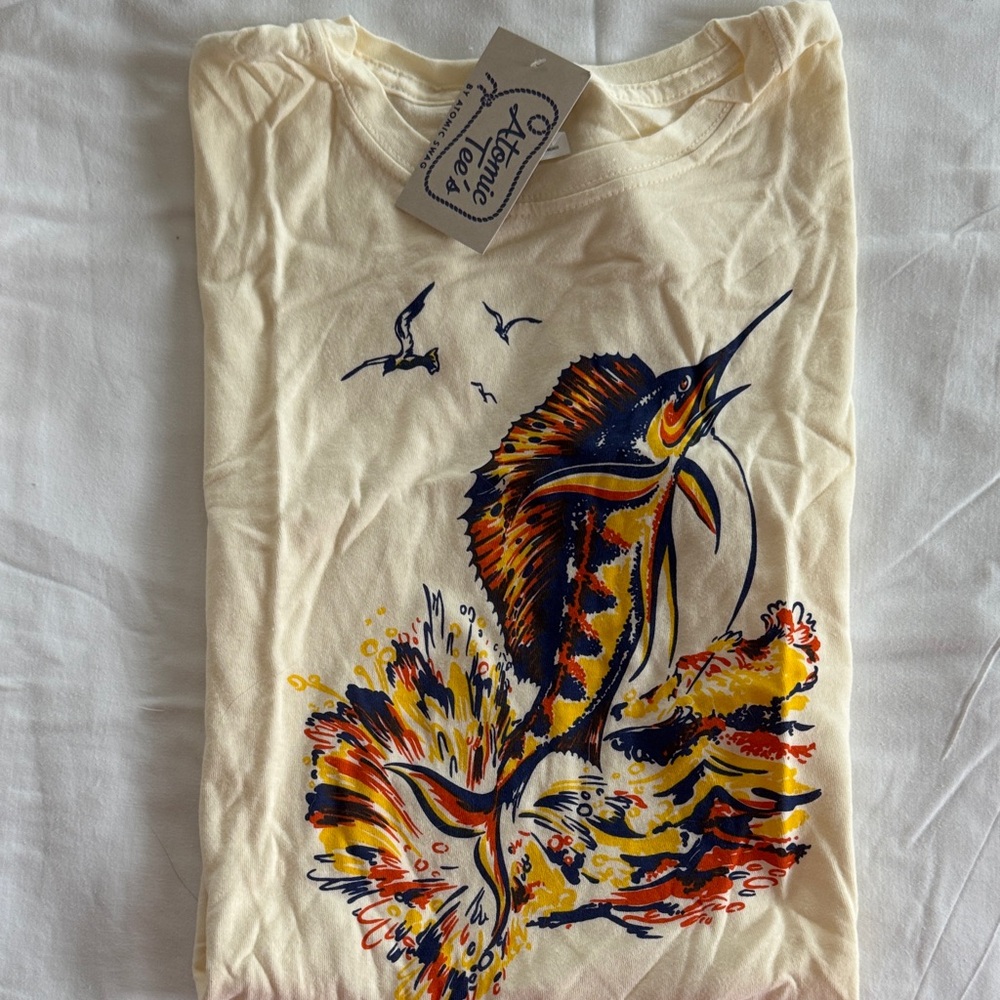 Atomic Tee’s by Atomic Swag Graphic Marlin T-Shirt